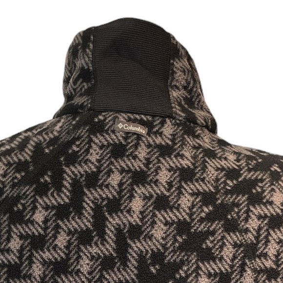 COLUMBIA Fleece 1/3 Zip Turtle Neck Sz M - Picture 7 of 16